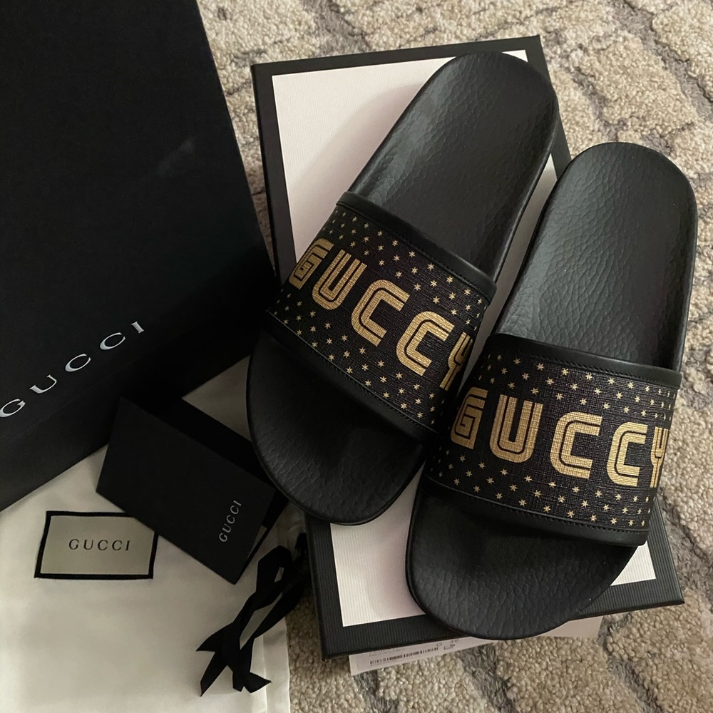 NEW Gucci Slide Size 39